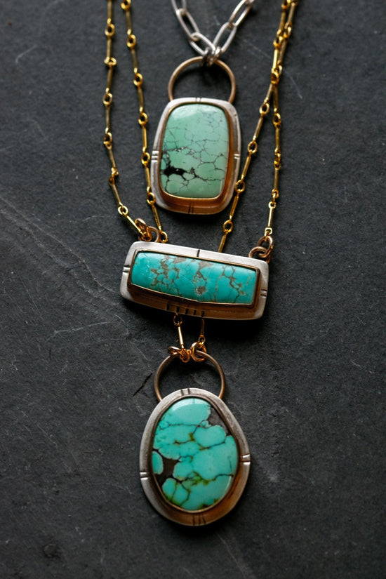 TRIAD TURQUOISE NECKLACES - Fly Free