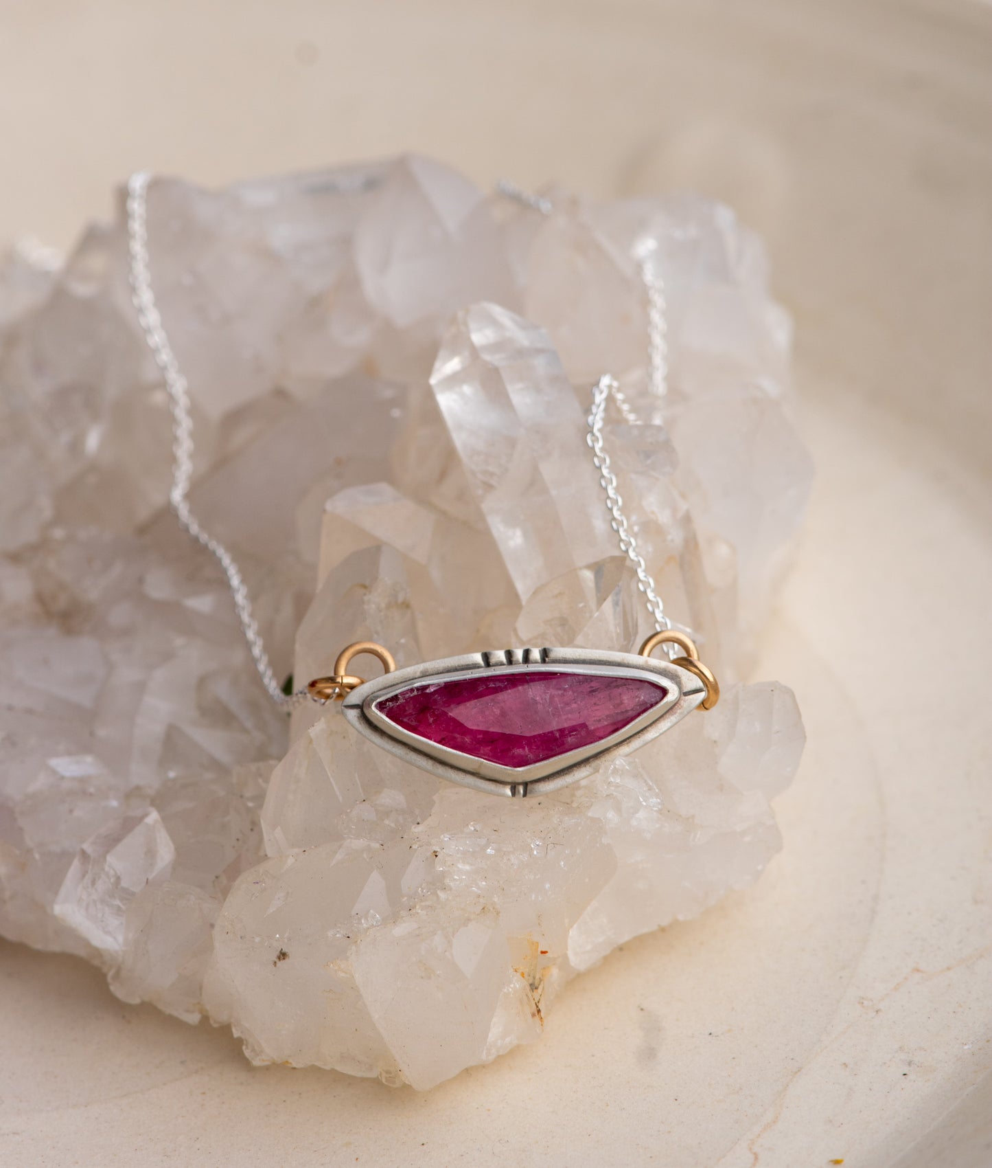 LIONHEART TOURMALINE NECKLACE