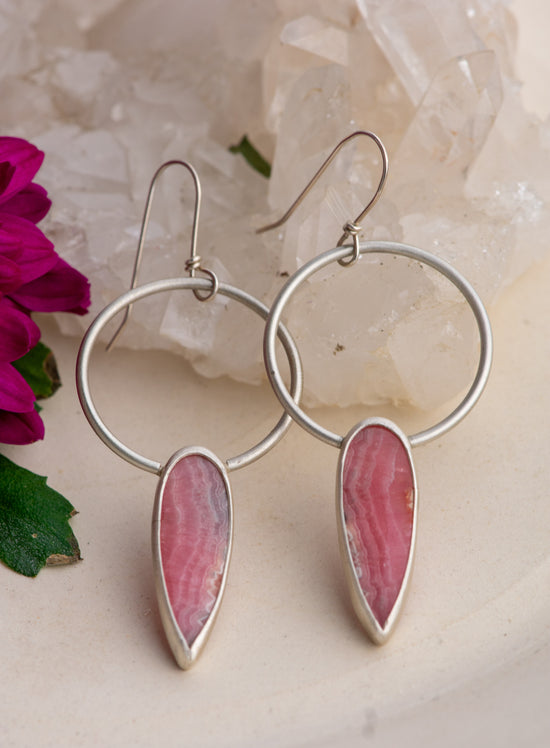 ELEVATE RHODOCHROSITE EARRINGS