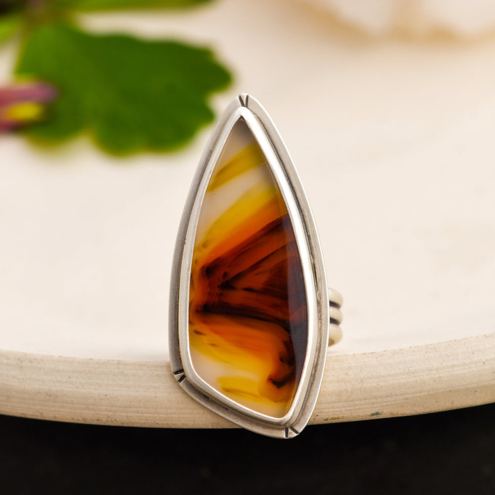 ALL SEEING EYE MONTANA AGATE - Fly Free