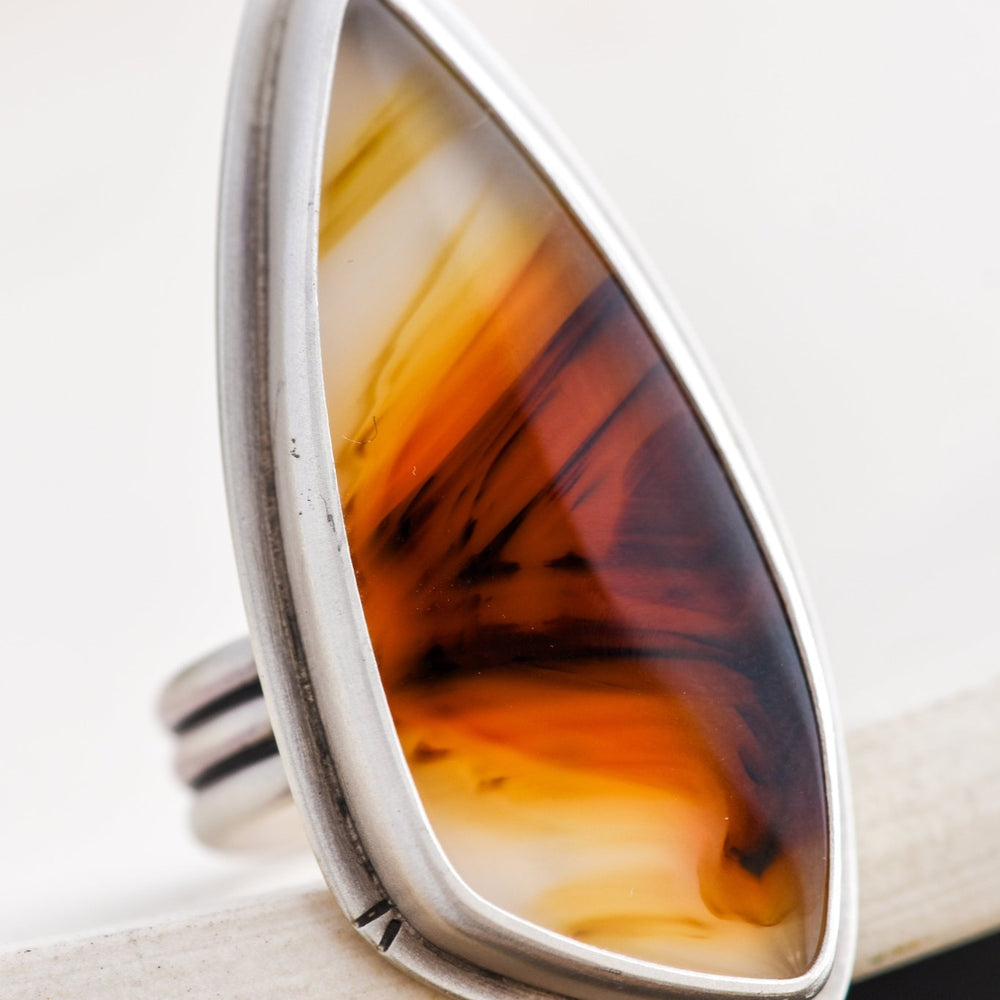 ALL SEEING EYE MONTANA AGATE - Fly Free