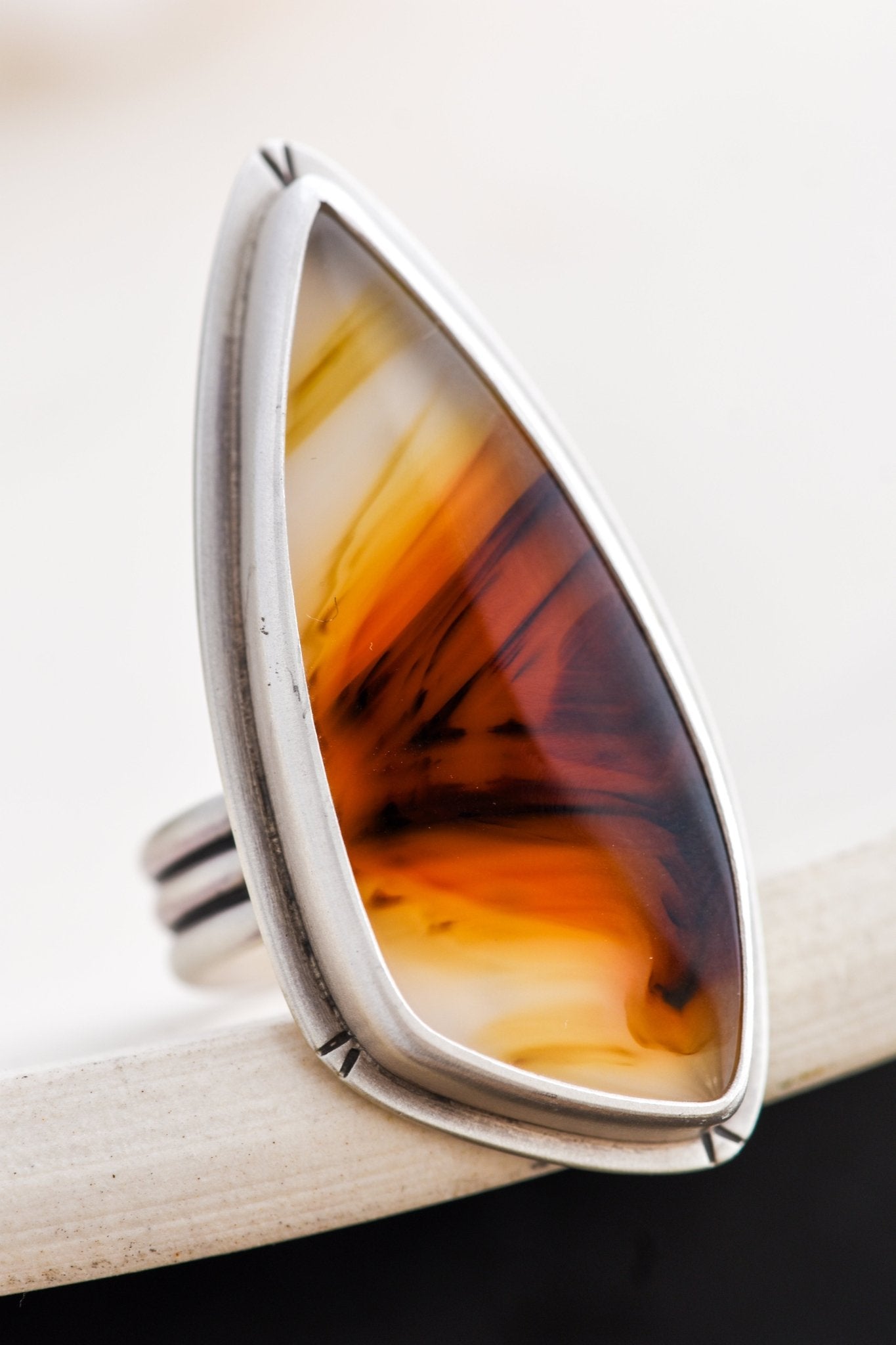 ALL SEEING EYE MONTANA AGATE - Fly Free