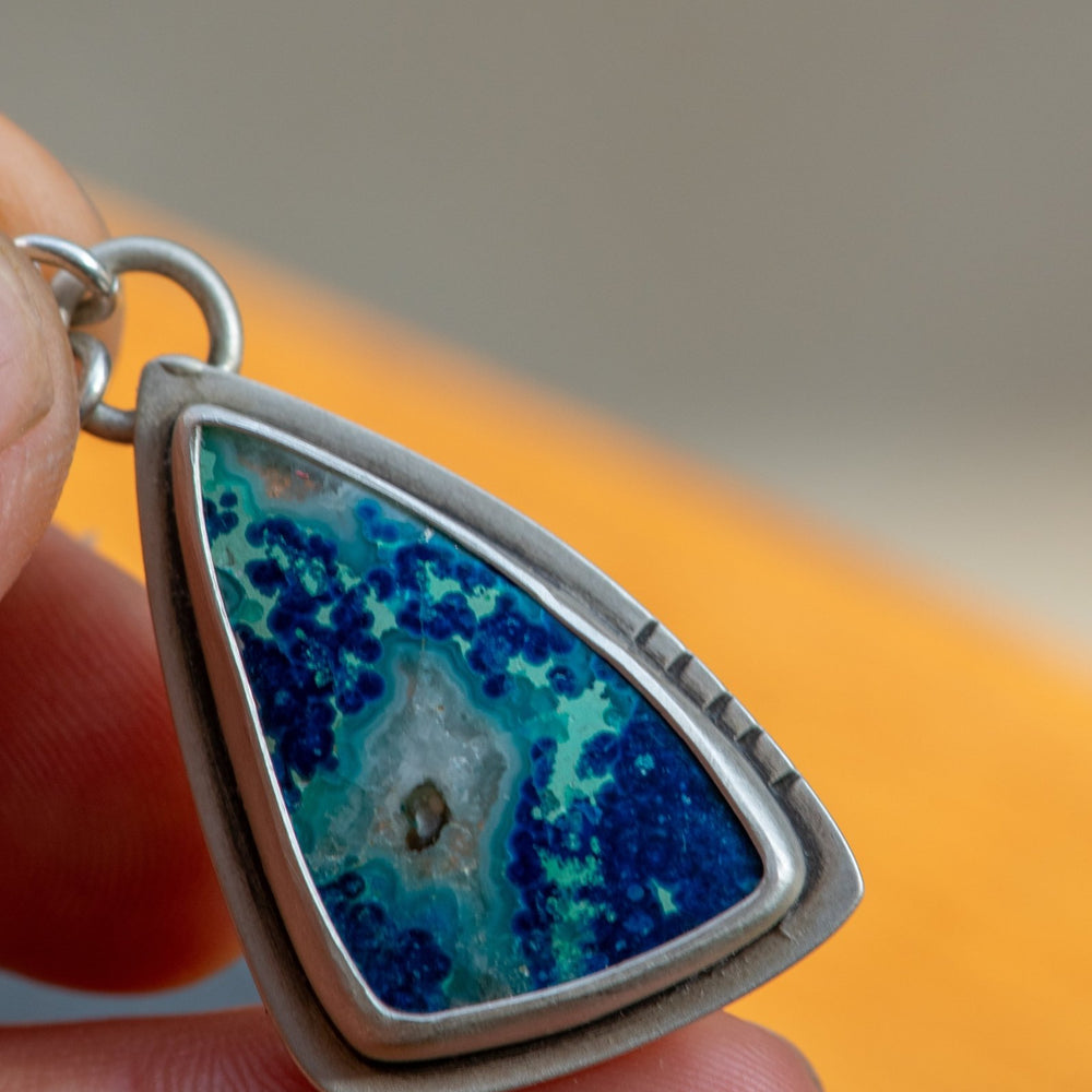 
                  
                    ARCHIPELAGO NECKLACES IN CHRYSOCOLLA + QUARTZ - Fly Free
                  
                