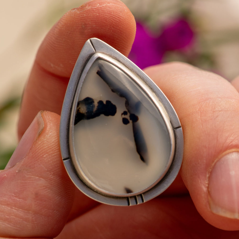 
                  
                    AW SHUCKS MONTANA AGATE RING - Fly Free
                  
                