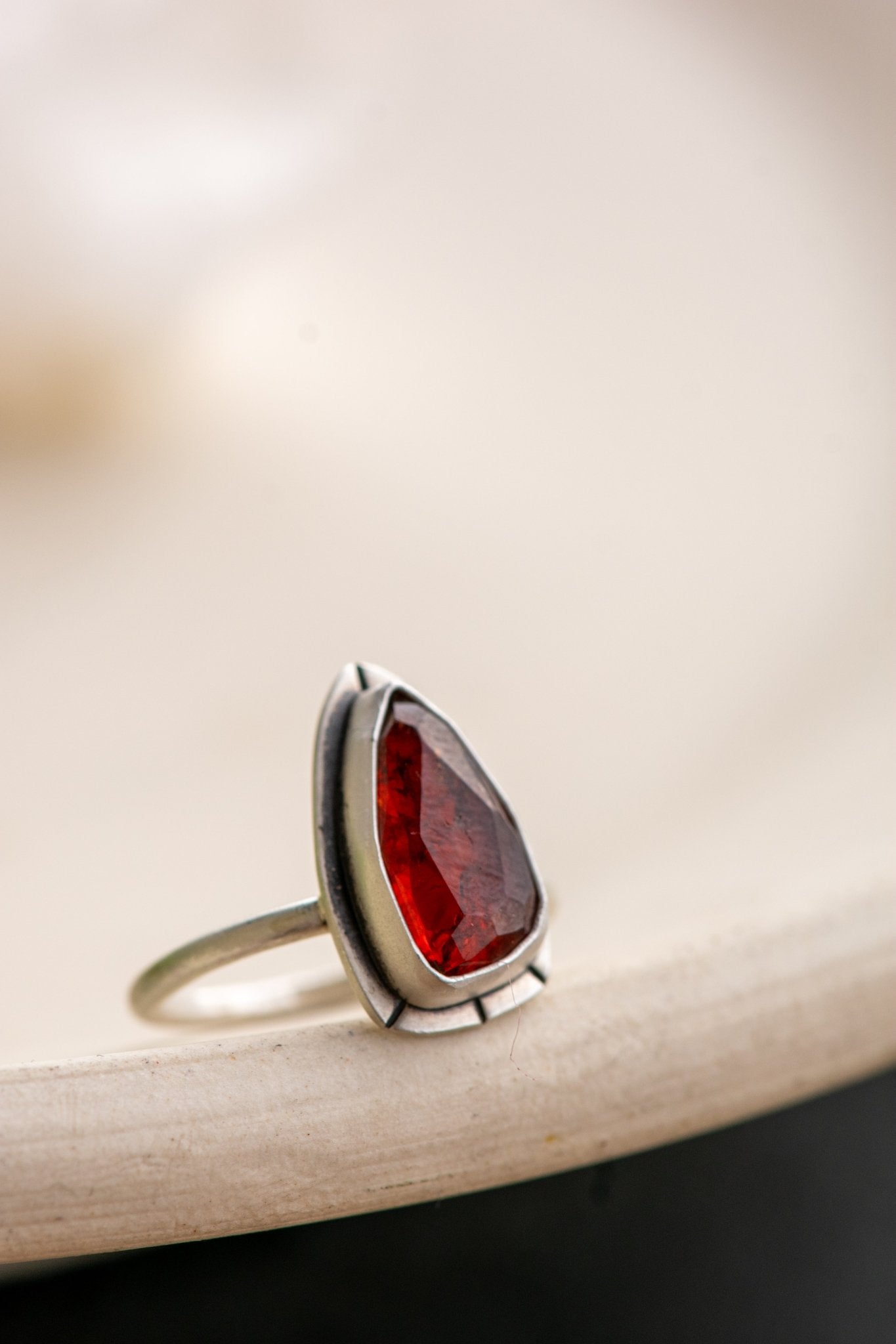 BAM! GARNET RING - Fly Free