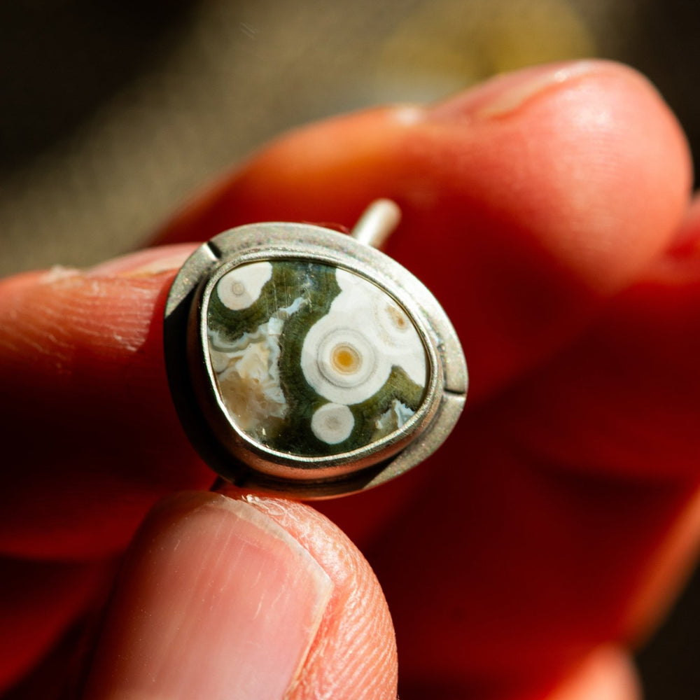 
                  
                    BOOPDIDDLY OCEAN JASPER RING - Fly Free
                  
                