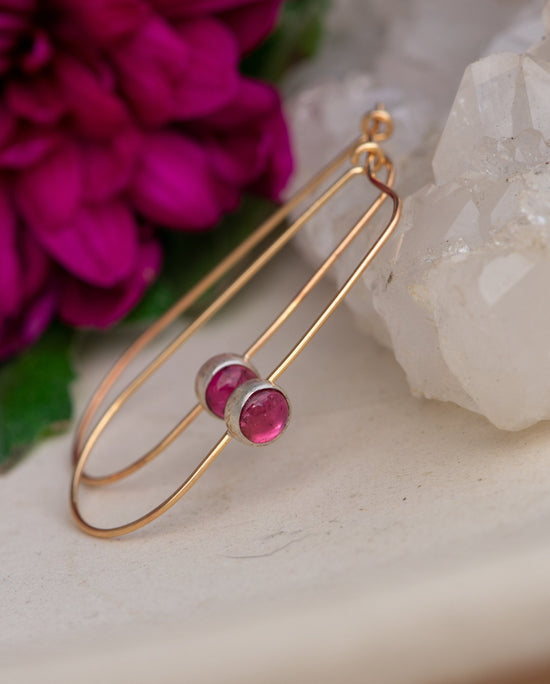 BRIGHT BOOPS TOURMALINE EARRINGS - Fly Free