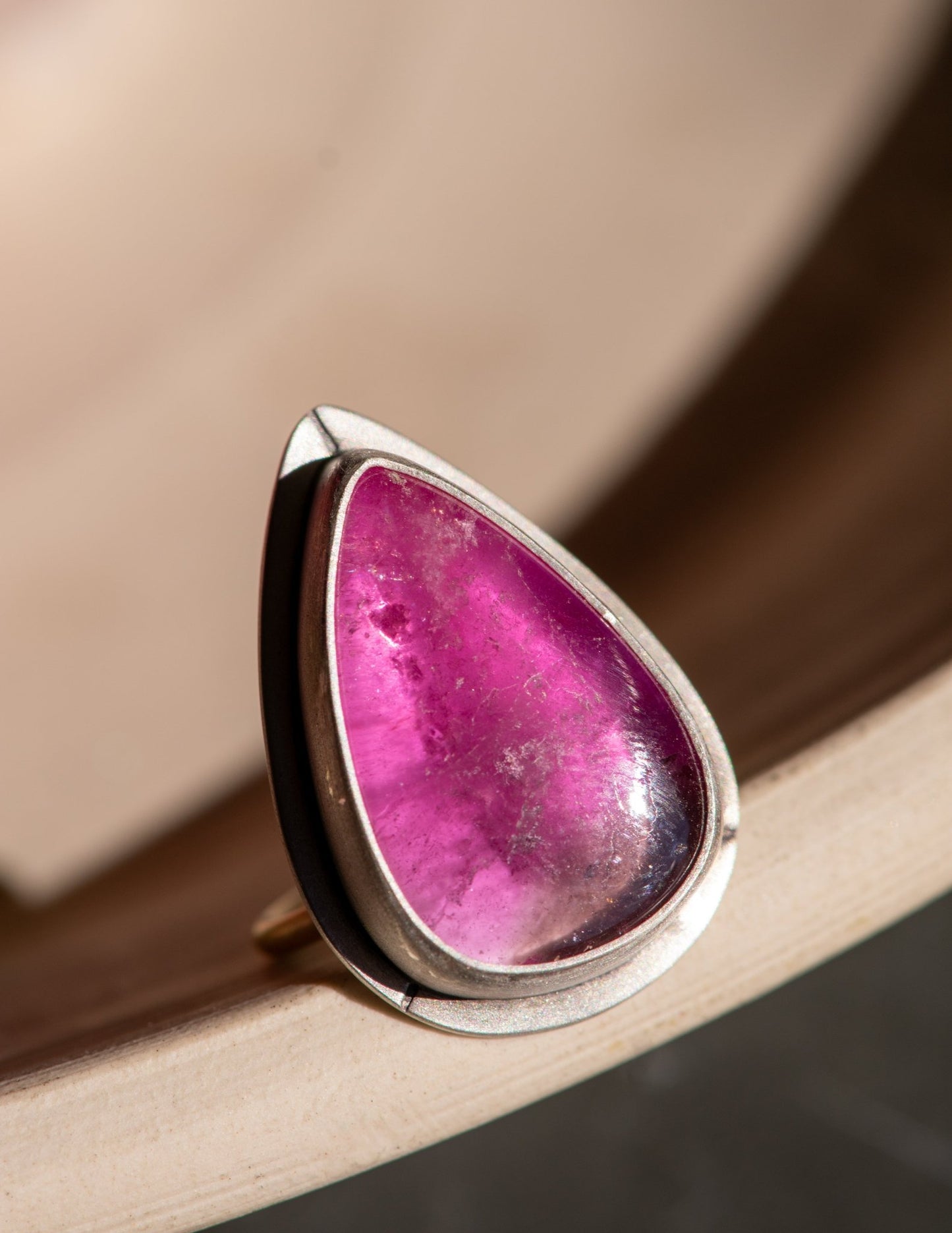 CHALLENGE PINK TOURMALINE RING - Fly Free