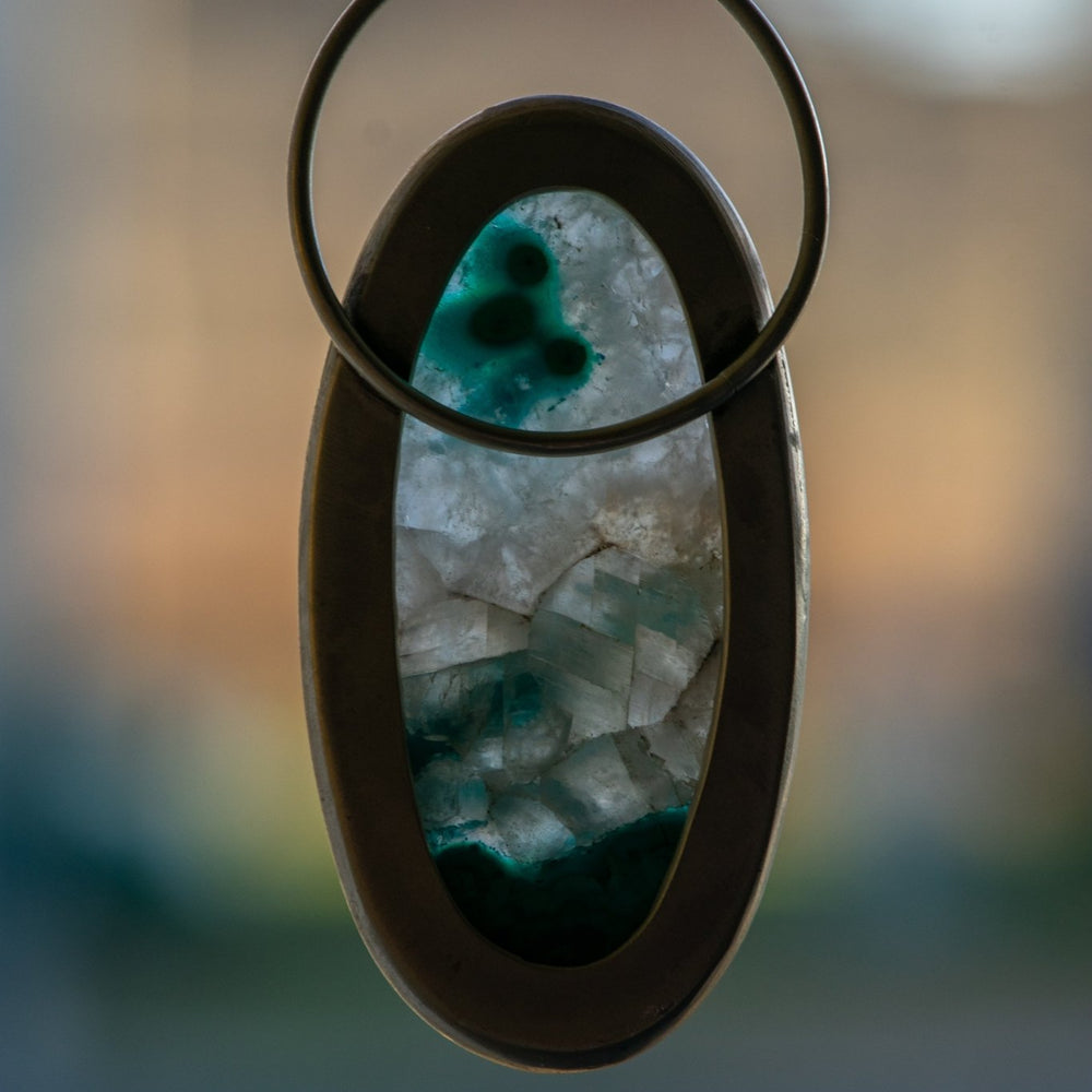 
                  
                    CHANNELING CHRYSOCOLLA + QUARTZ NECKLACE - Fly Free
                  
                