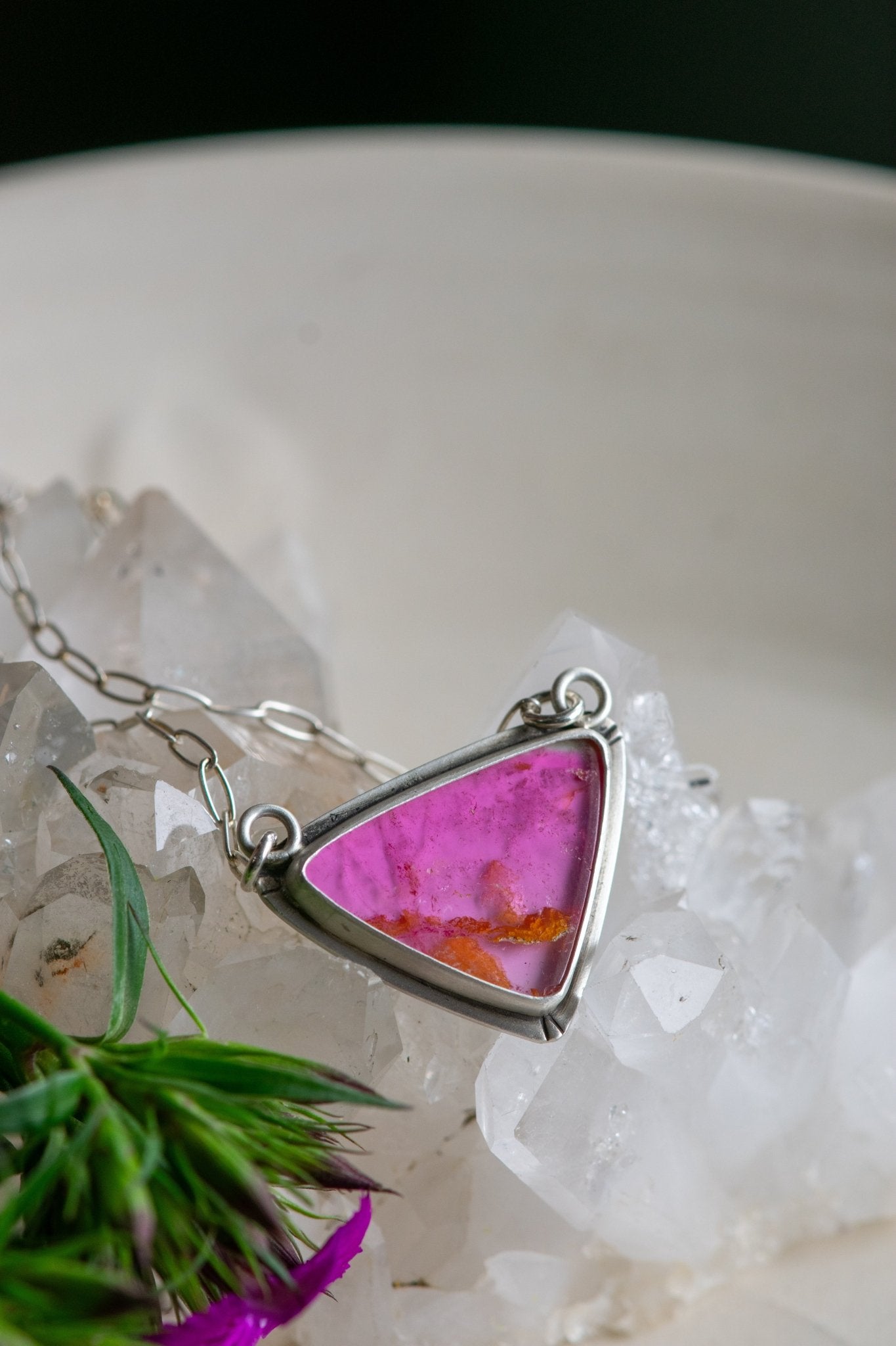 COME CORRECT. OR DON'T COME. TOURMALINE NECKLACE - Fly Free