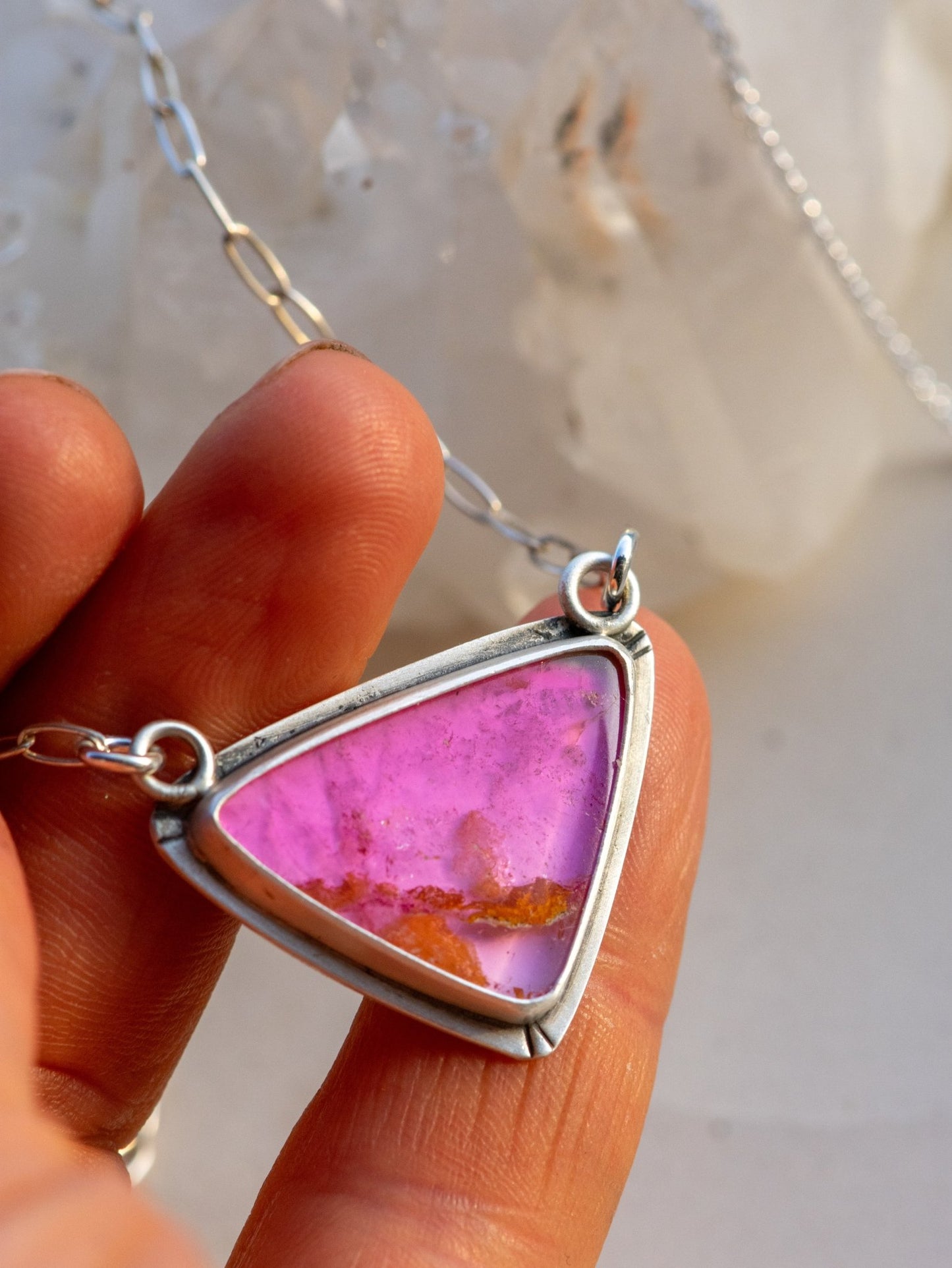 COME CORRECT. OR DON'T COME. TOURMALINE NECKLACE - Fly Free