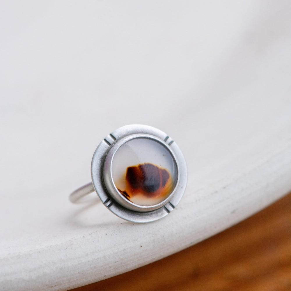 CONTENT MONTANA AGATE RING - Fly Free