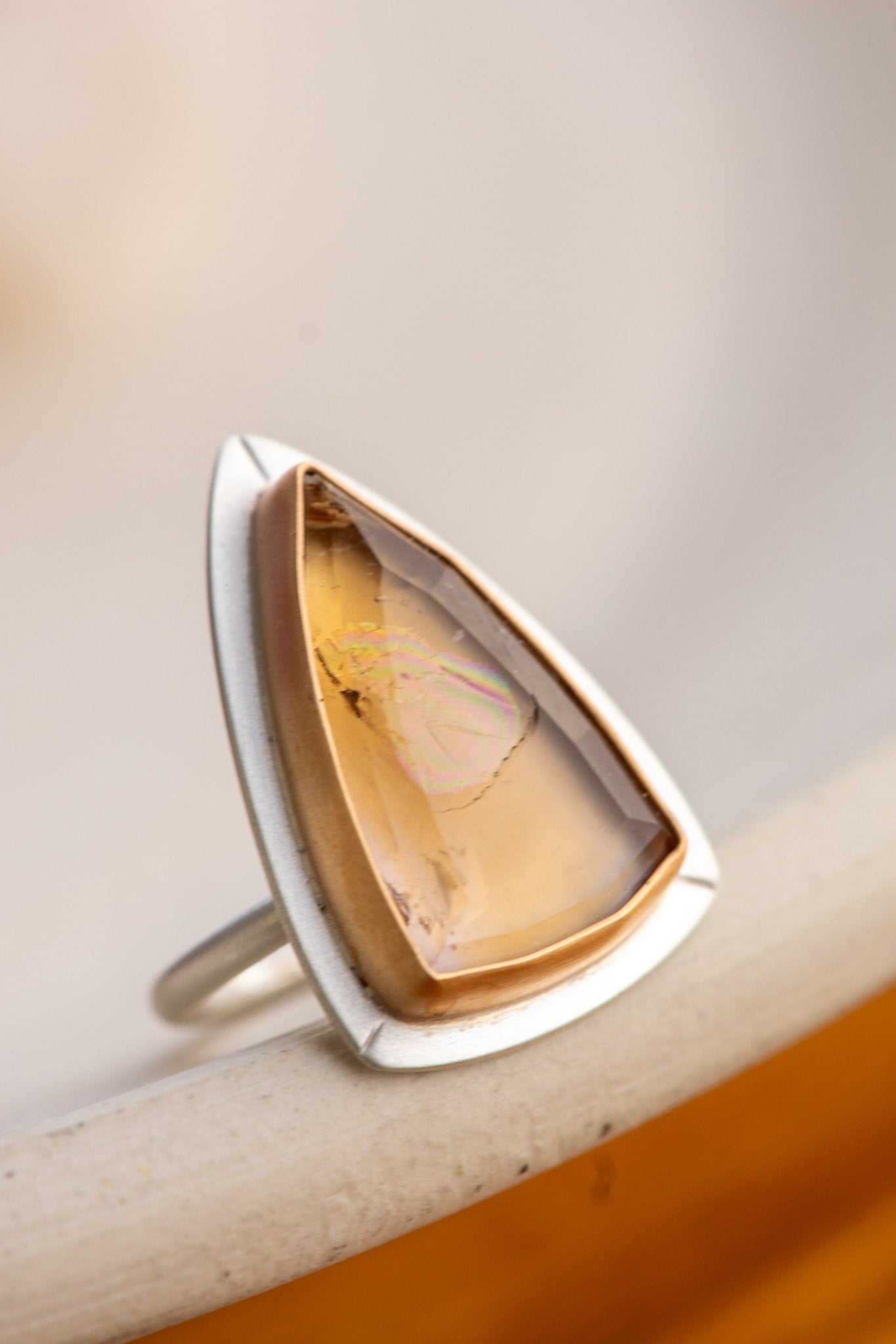 COURAGE TOPAZ RING - WILD CARD - Fly Free