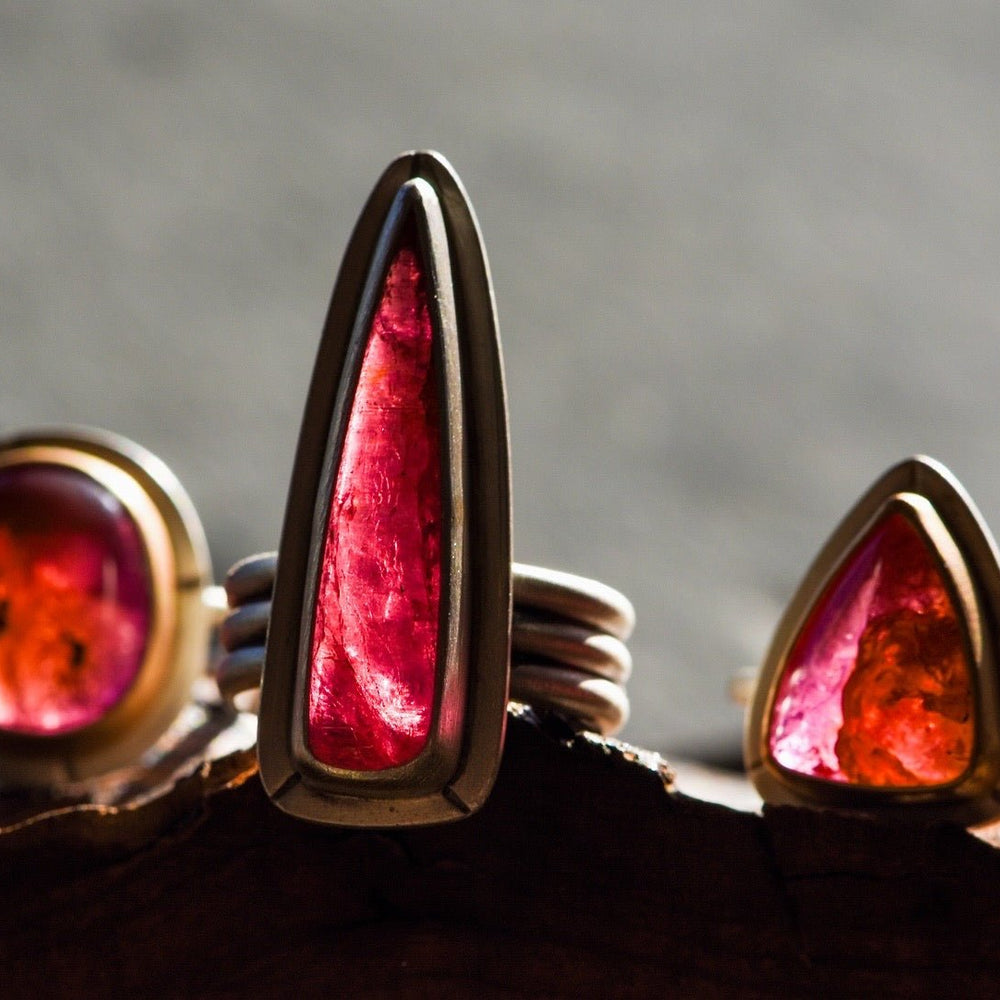 DAGGER TOURMALING RING - Fly Free