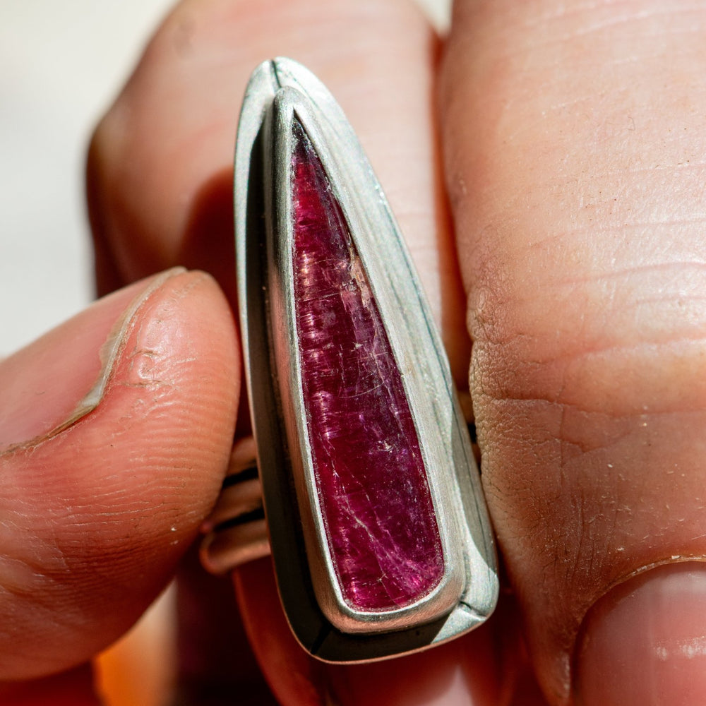 
                  
                    DAGGER TOURMALING RING - Fly Free
                  
                
