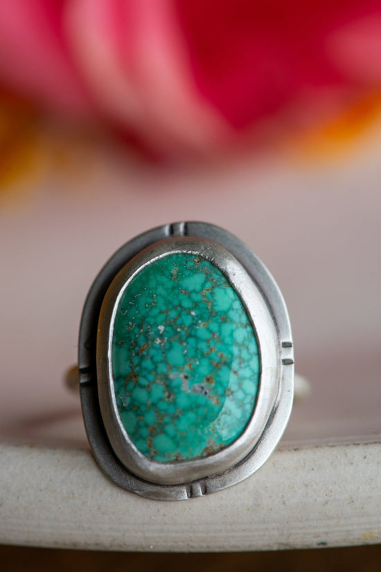 DANCING PEOPLE TURQUOISE RING - Fly Free