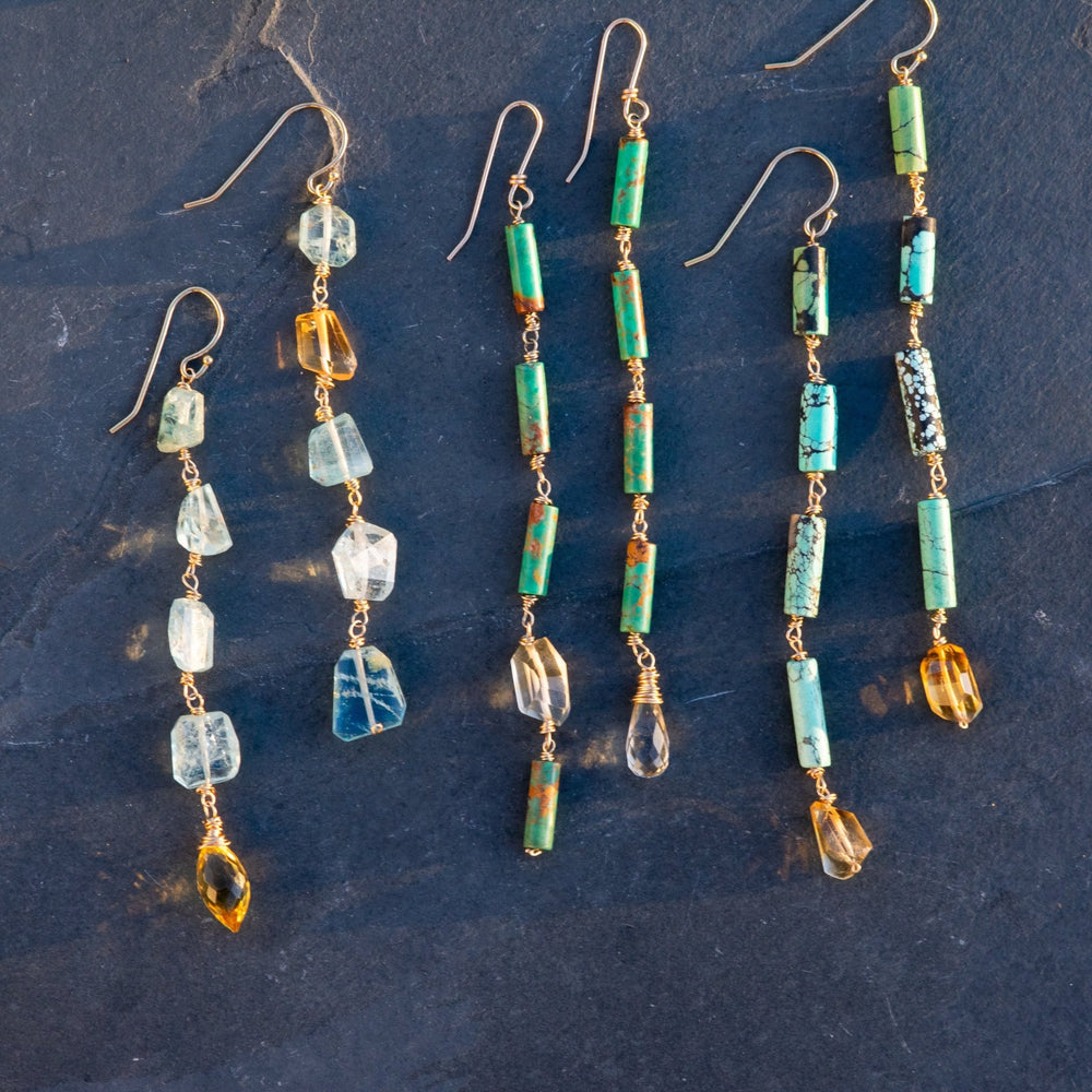 DOTS AND LINES EARRINGS - Fly Free