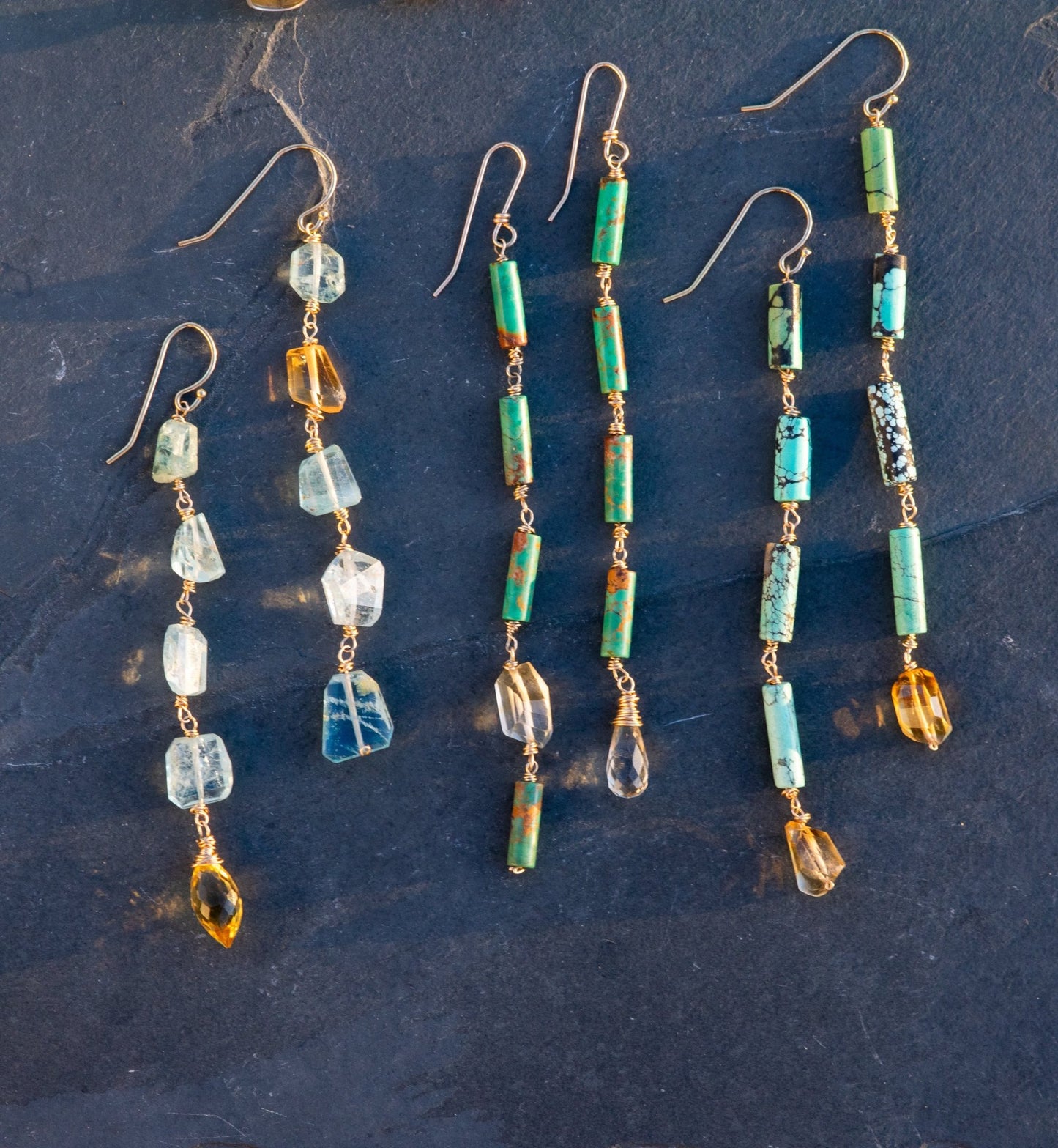 DOTS AND LINES EARRINGS - Fly Free