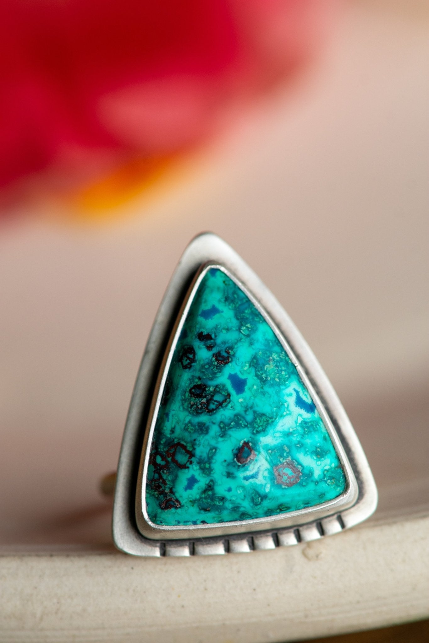 ELECTRIC FEEL CHRYSOCOLLA + STERLING RNG - Fly Free