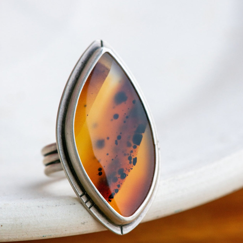 
                  
                    EMBERS MONTANA AGATE RING - Fly Free
                  
                