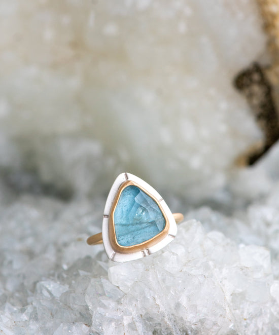 ETERNAL AQUAMARINE RING - Fly Free