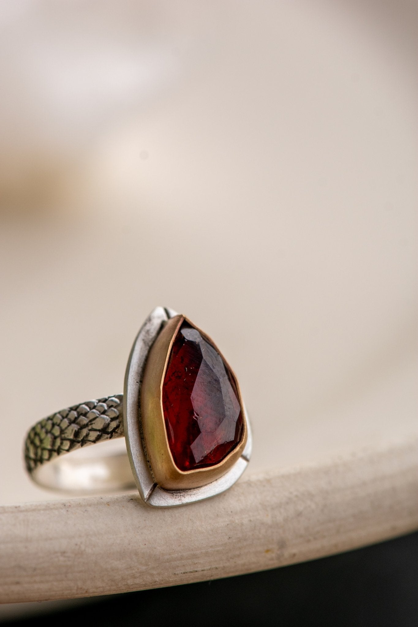 EXPEDITE GARNET RING - Fly Free