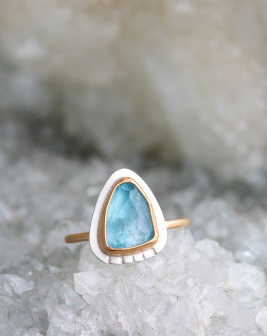 FRESH AQUAMARINE RING - Fly Free