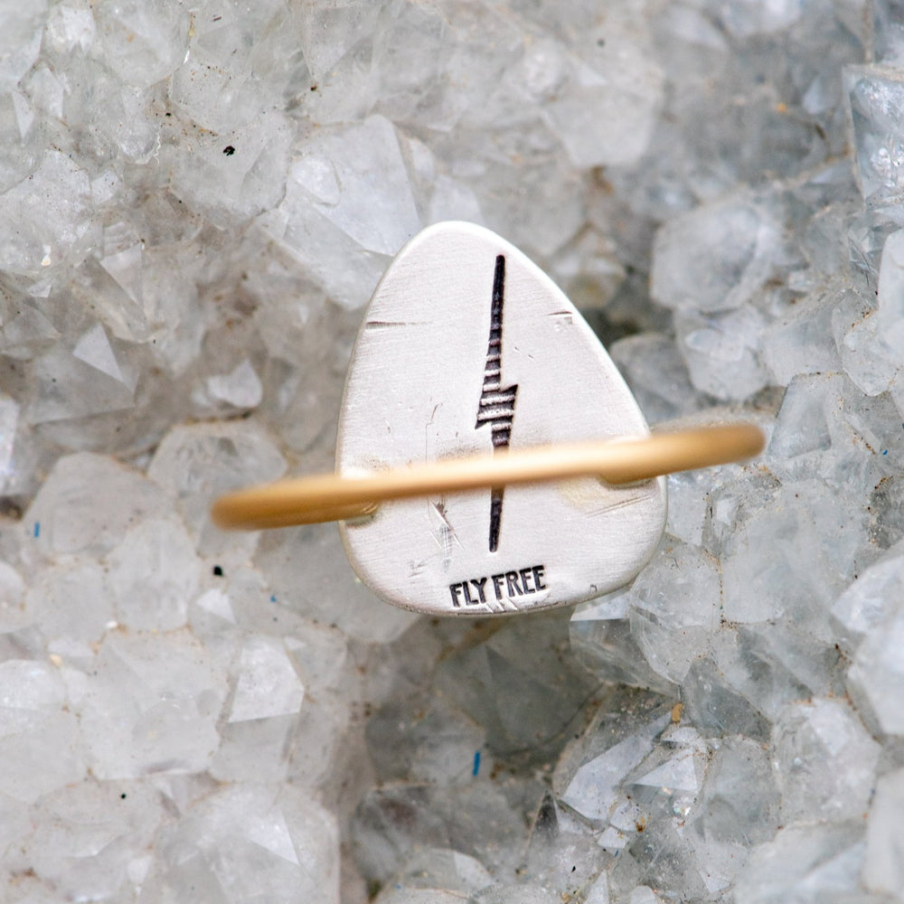 
                  
                    FRESH AQUAMARINE RING - Fly Free
                  
                