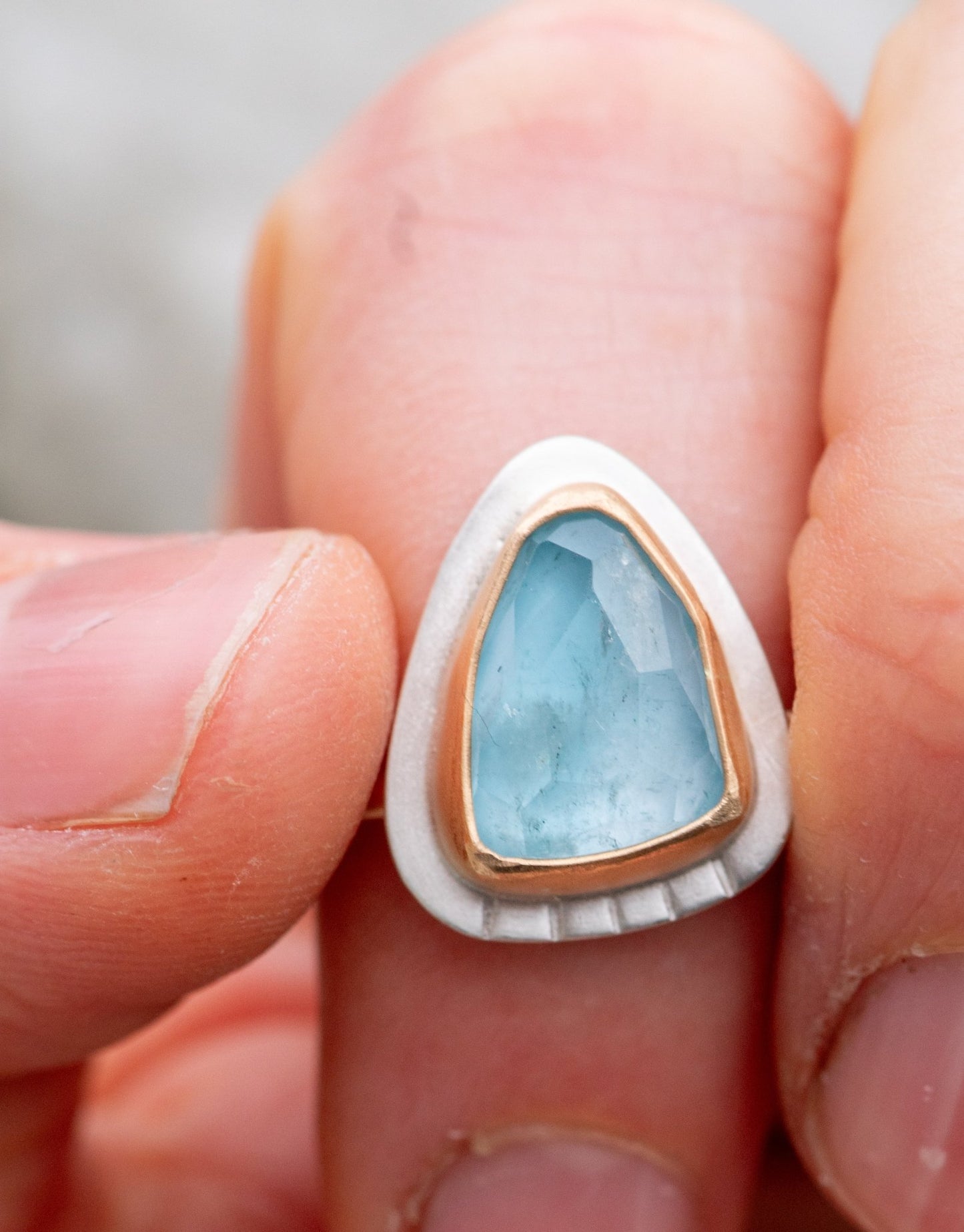 FRESH AQUAMARINE RING - Fly Free