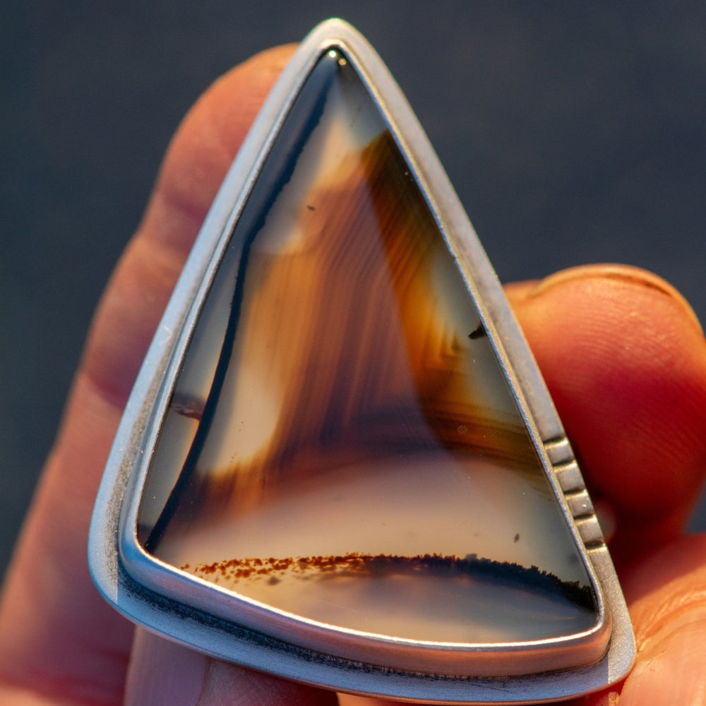 GO YOUR OWN WAY MONTANA AGATE RING - Fly Free