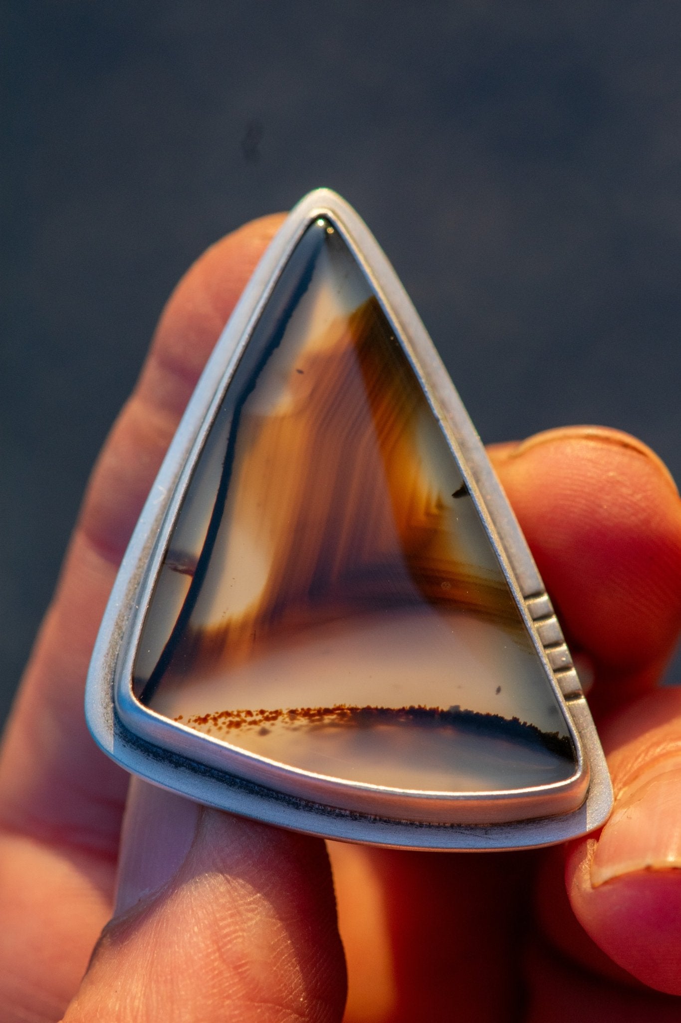 GO YOUR OWN WAY MONTANA AGATE RING - Fly Free