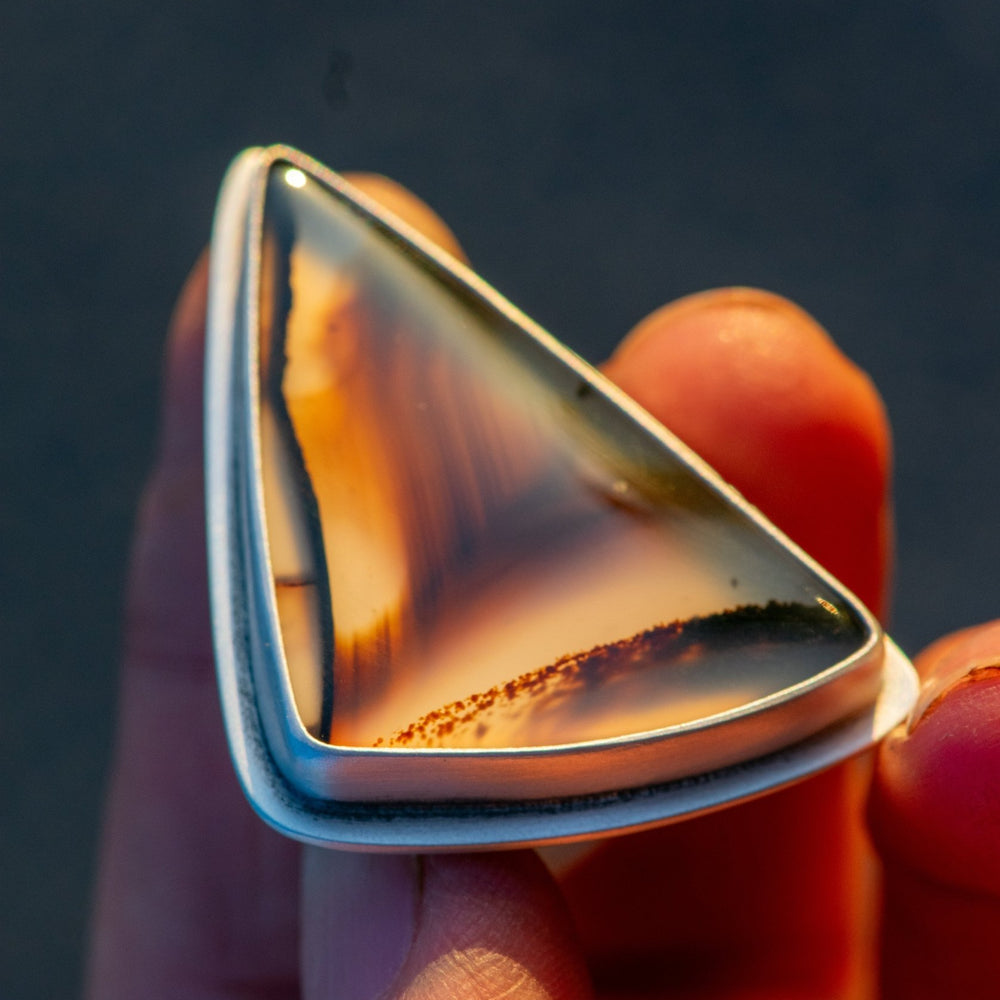 GO YOUR OWN WAY MONTANA AGATE RING - Fly Free