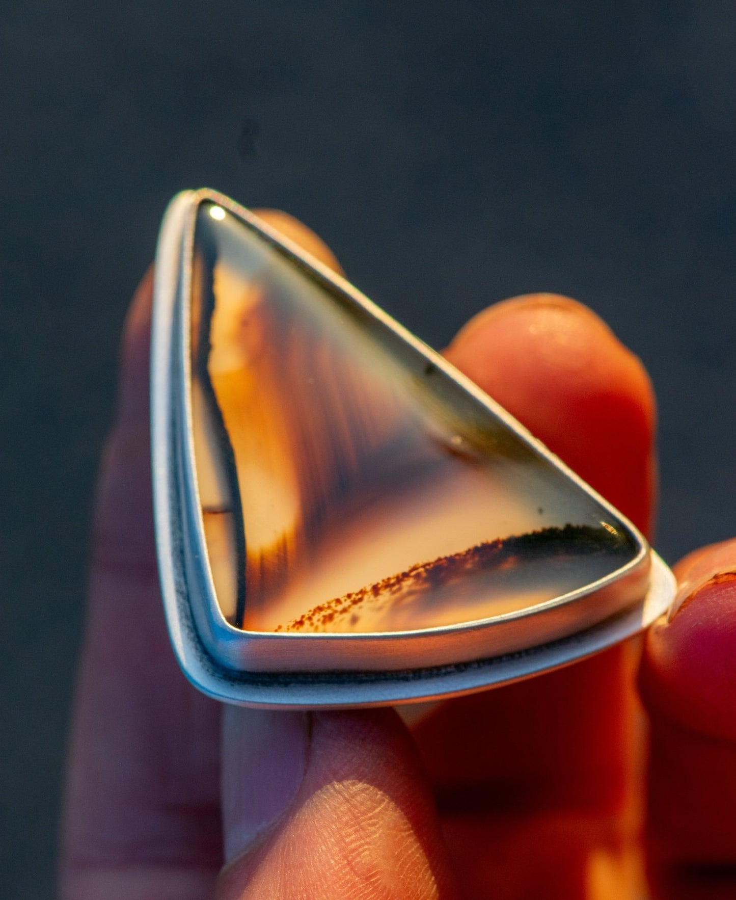 GO YOUR OWN WAY MONTANA AGATE RING - Fly Free