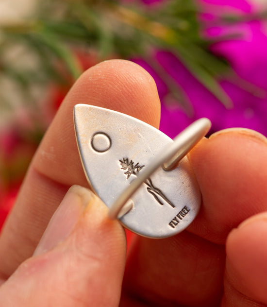 GOLDEN RUTILATED QUARTZ RING - Fly Free