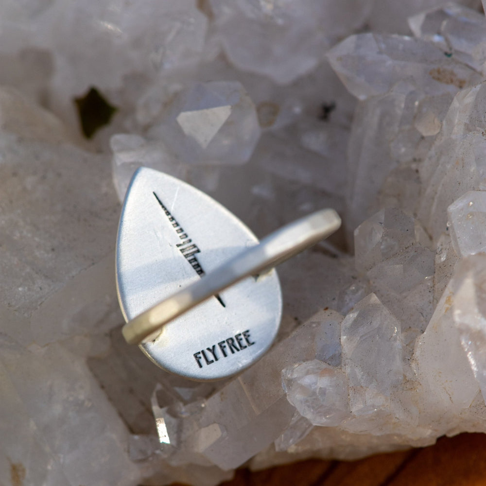 
                  
                    GRANATUS GARNET RING - Fly Free
                  
                