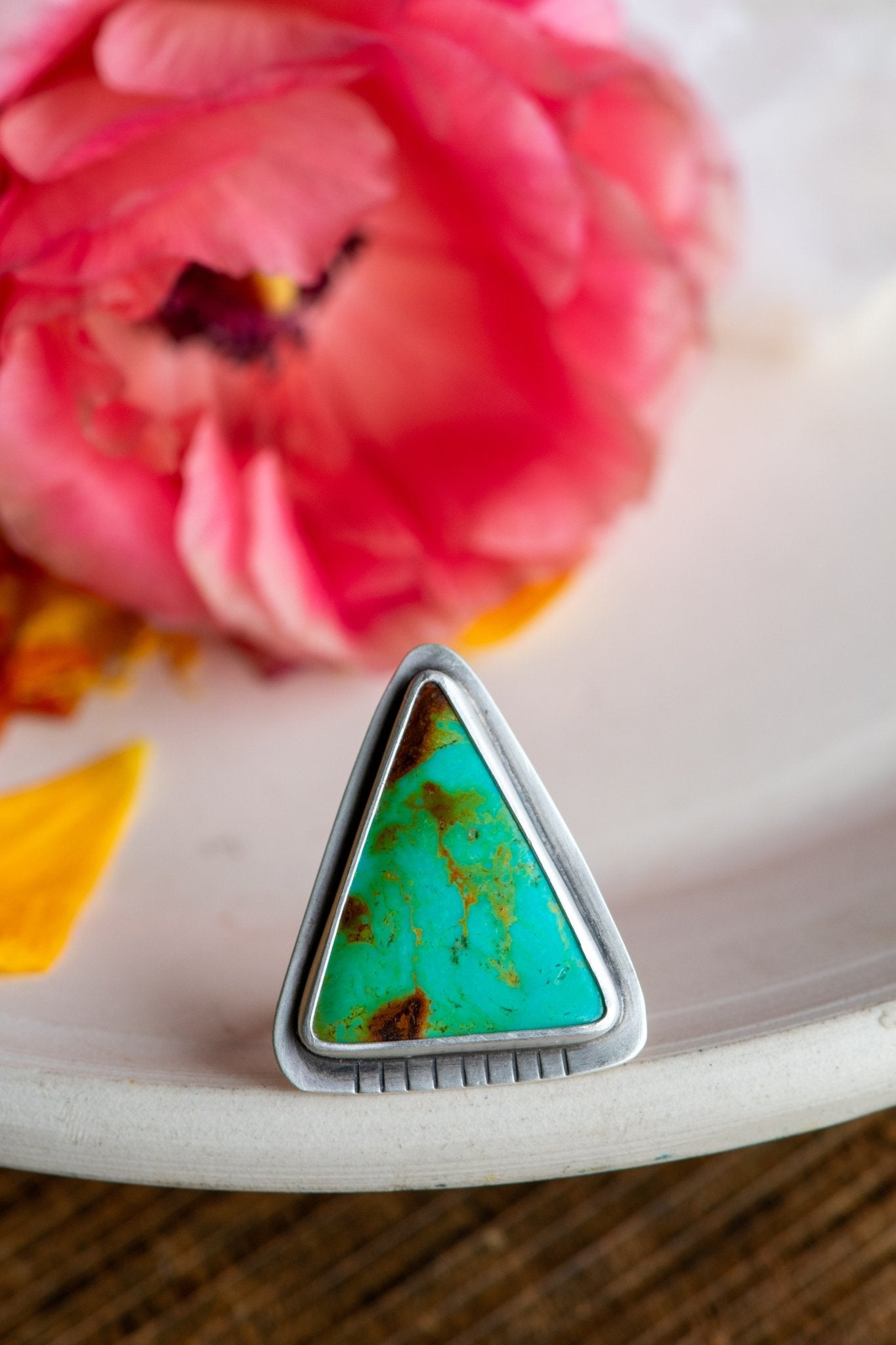 GROUNDED TURQUOISE RING - Fly Free