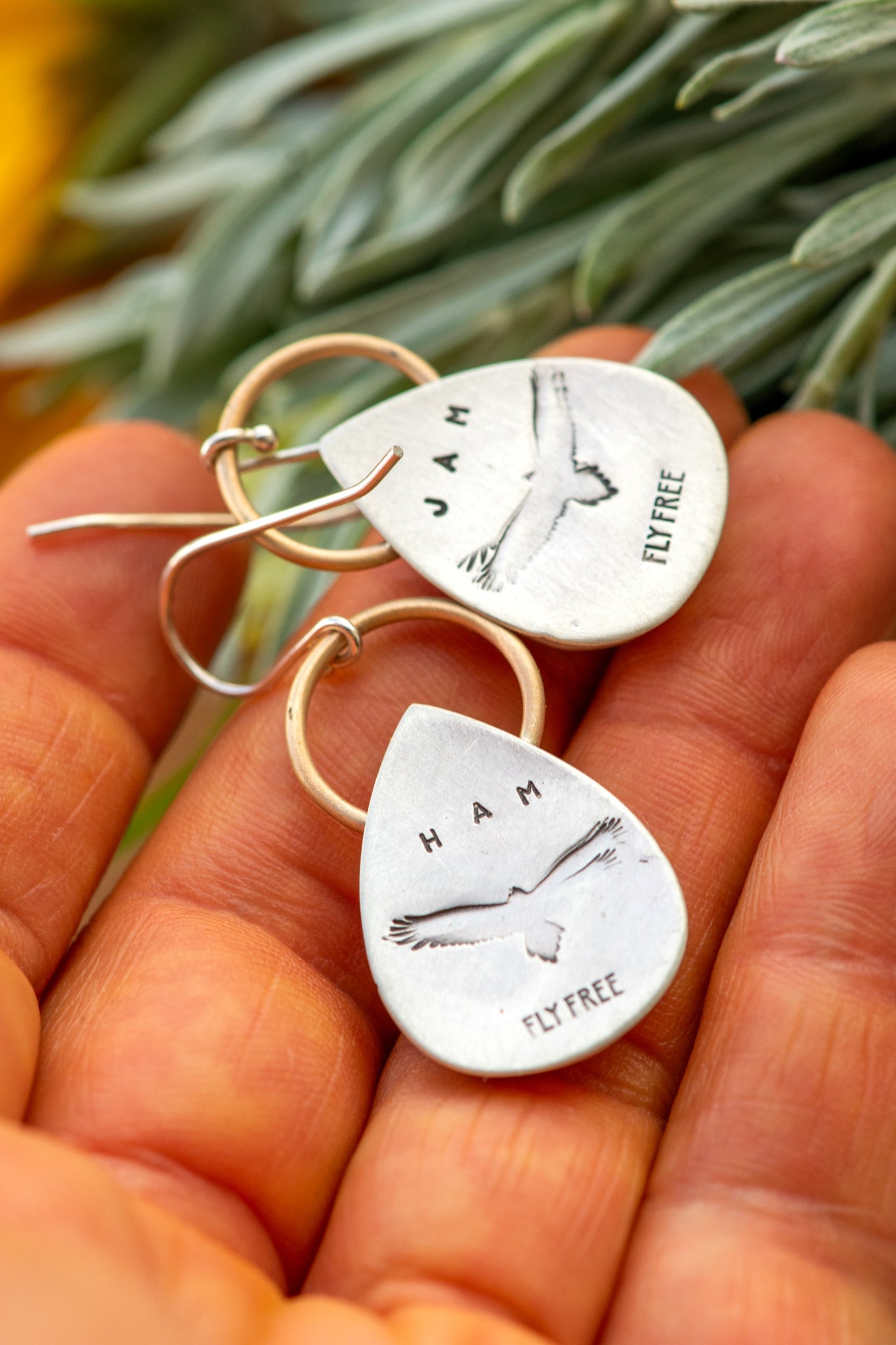 HOLD THE BRIDGE MAGNESITE EARRINGS - Fly Free