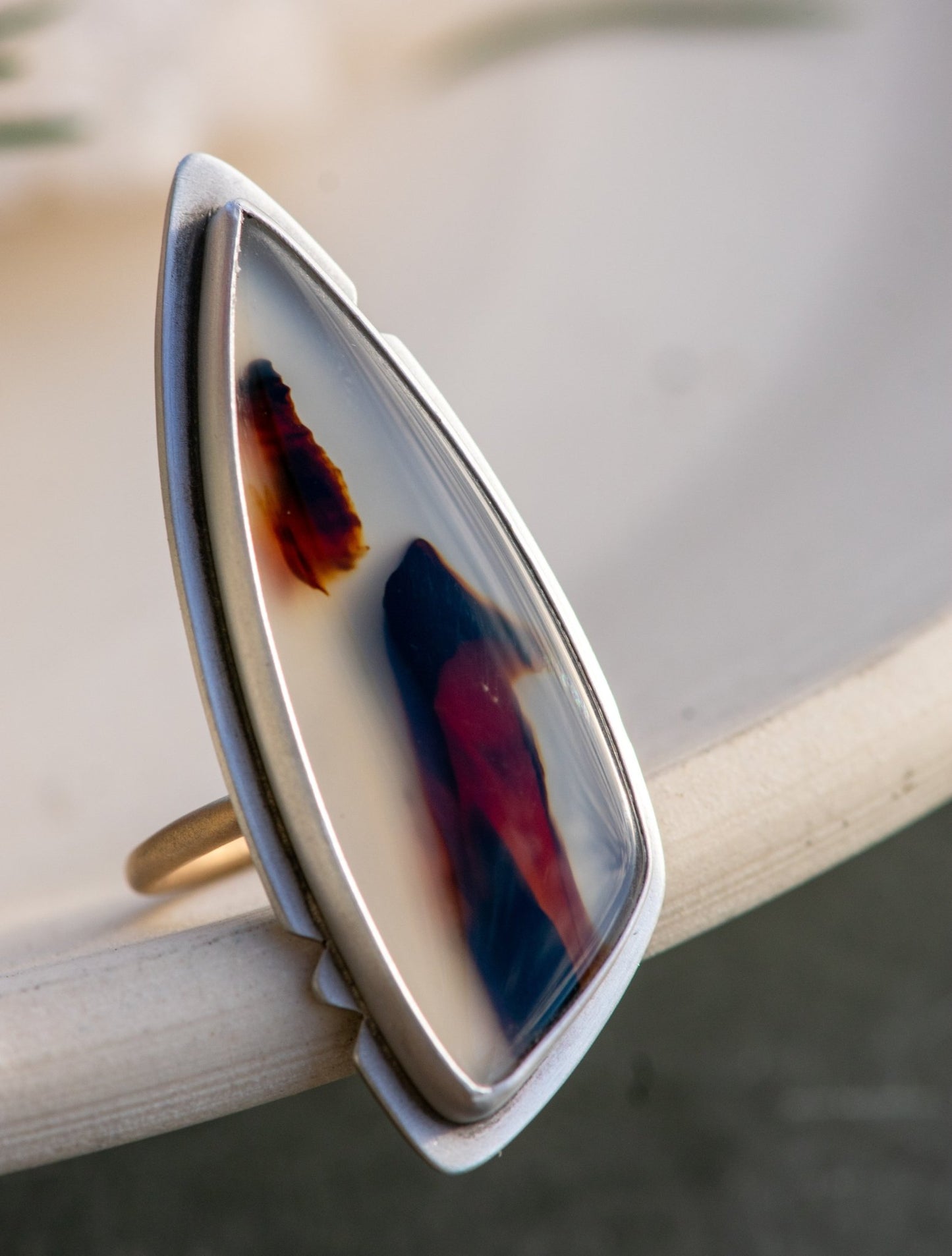 HOWL MONTANA AGATE RING - Fly Free