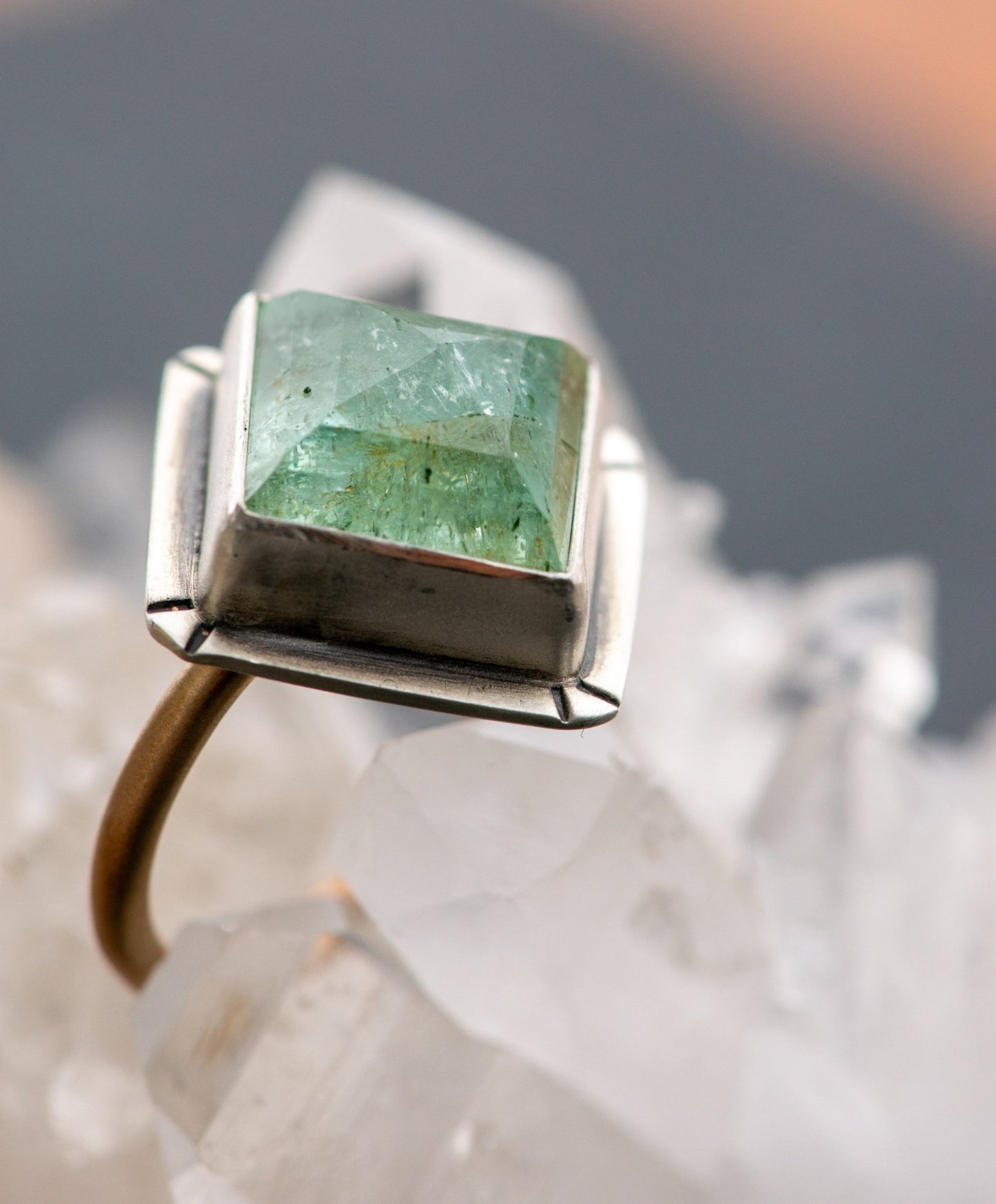 INFINITE HOPE AQUAMARINE RING - Fly Free