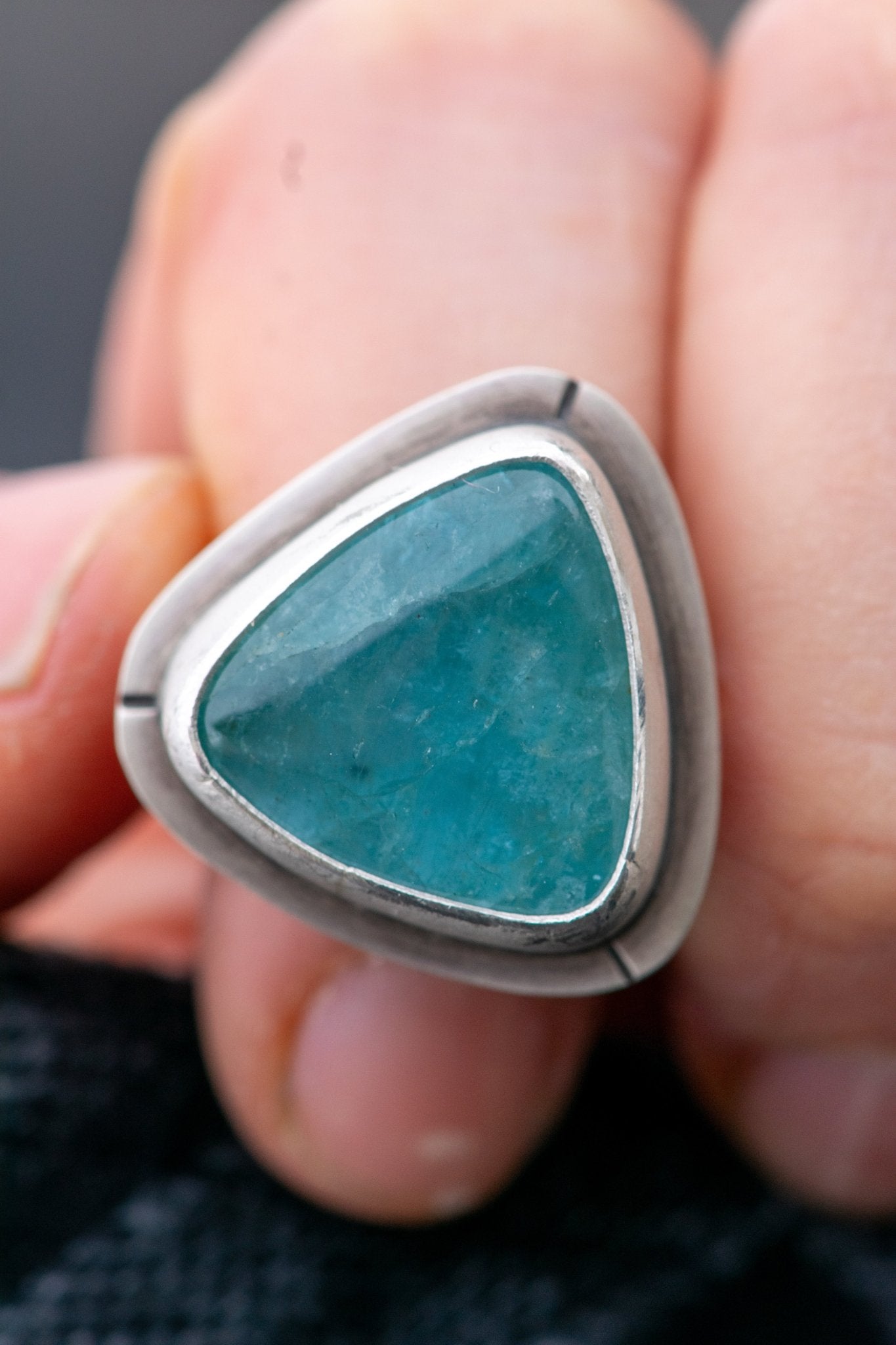 MOSAIC BLUE AQUAMARINE RING - Fly Free