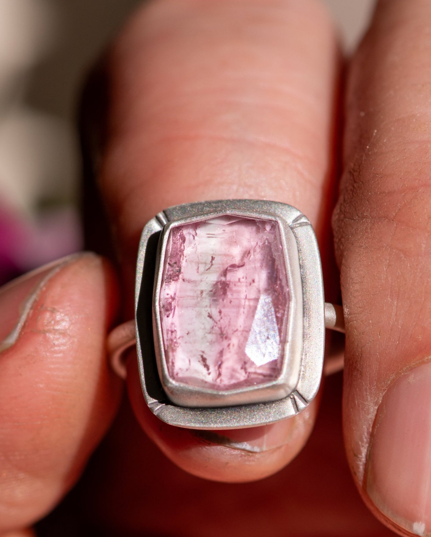 NICE AND NEAT TOURMALINE RING - Fly Free