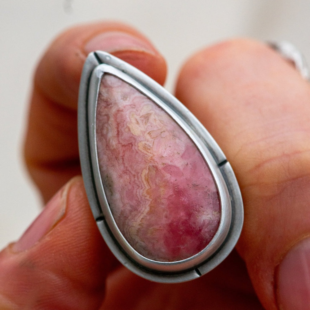 
                  
                    NICE TRY RHODOCHROSITE RING - Fly Free
                  
                
