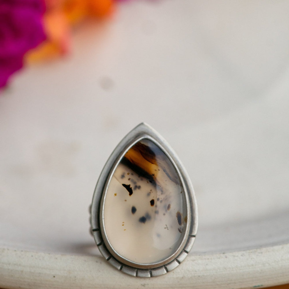 NO ONE CAN TAKE THEM MONTANA AGATE RING - Fly Free