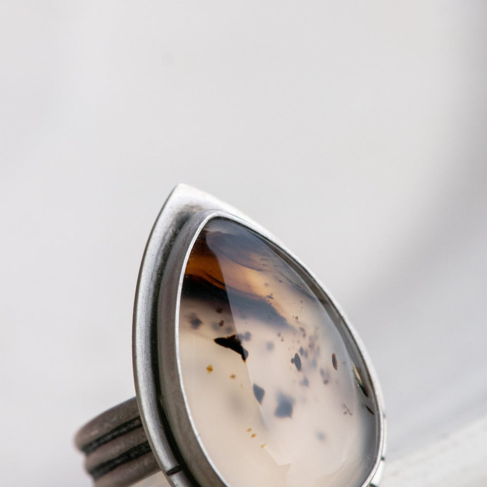 NO ONE CAN TAKE THEM MONTANA AGATE RING - Fly Free