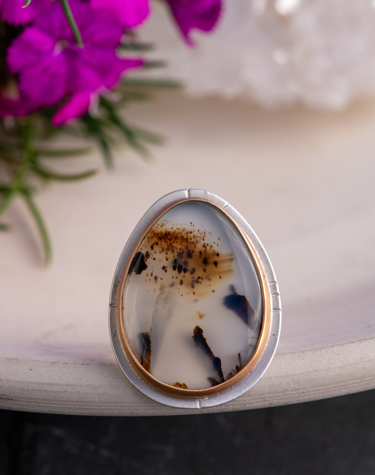 OH DARN MONTANA AGATE RING - Fly Free