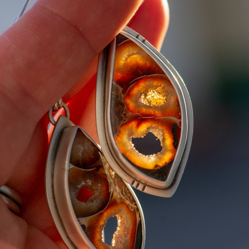 
                  
                    OLD WORLD AMMONITE EARRINGS - Fly Free
                  
                