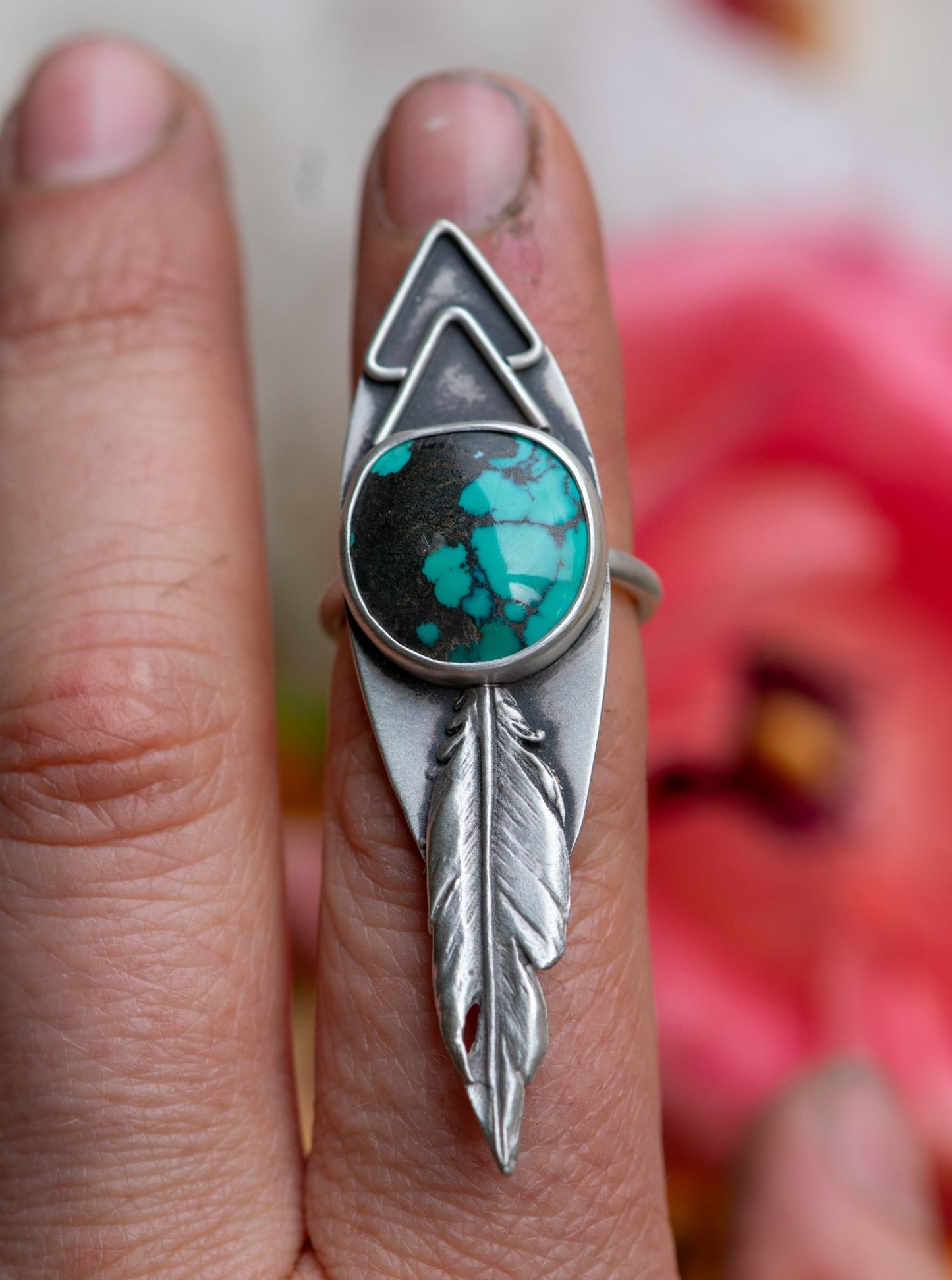 OLD WORLD TURQUOISE DIVINER RING - Fly Free