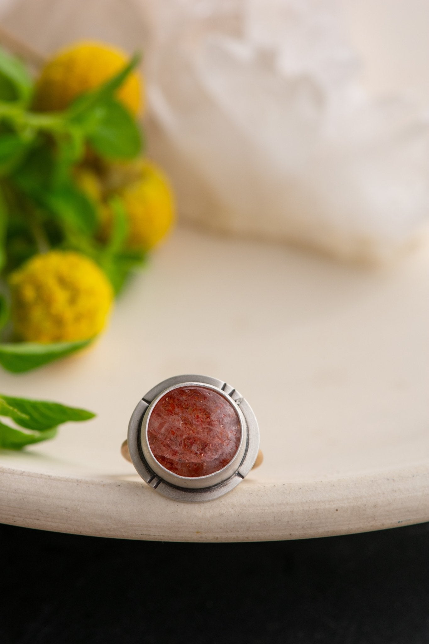 PARTYTIME SUNSTONE RING - Fly Free