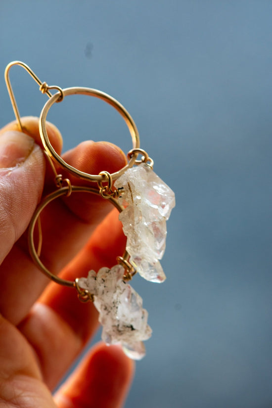 QUARTZ: A STUDY IN EARRINGS - Fly Free