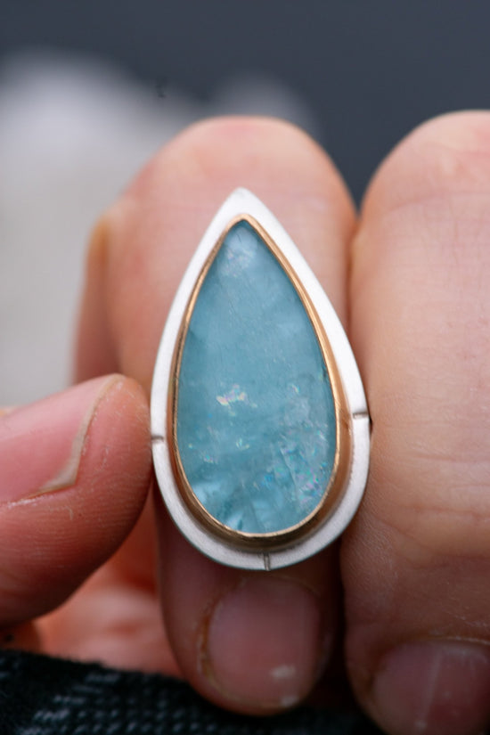 RAWR AQUAMARINE RING - Fly Free